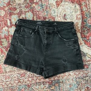 AG ex-boyfriend Hailey roll-up short
